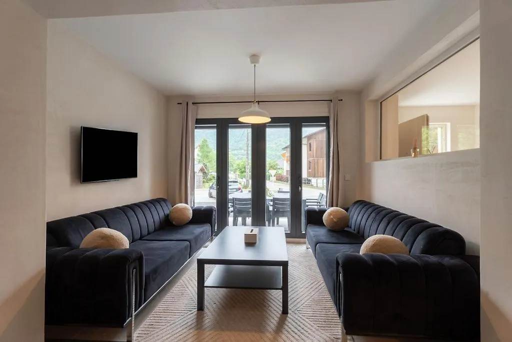 L'Auberge - Appartement 3 Chambres Avec Sauna La Bâthie